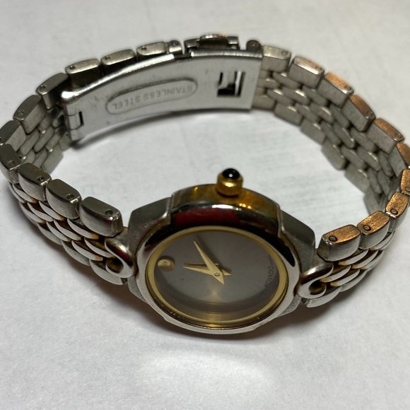 Movado Museum Two Tone Female Watch